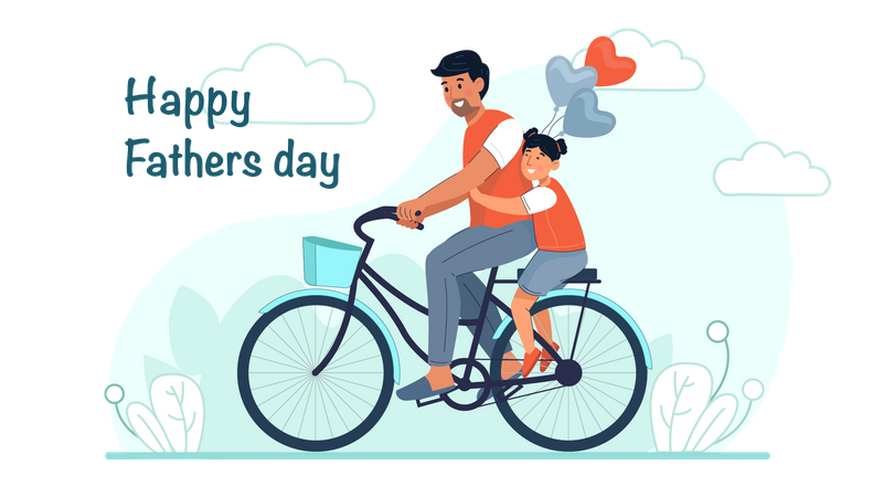 Fathers Day  Illustration