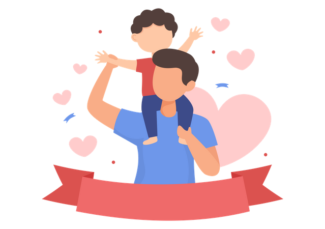 Fathers Day  Illustration