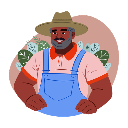 Agricultor  Ilustração