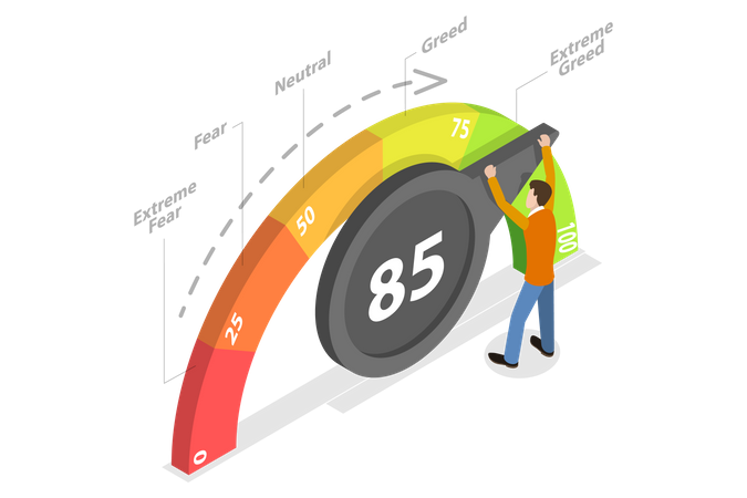 Fear And Greed Index  Illustration