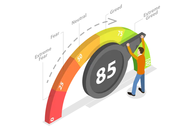 Fear And Greed Index  Illustration