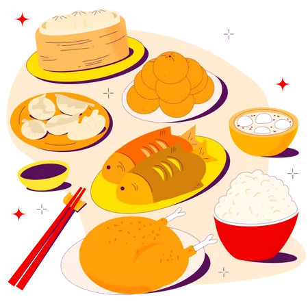 Feast  Illustration