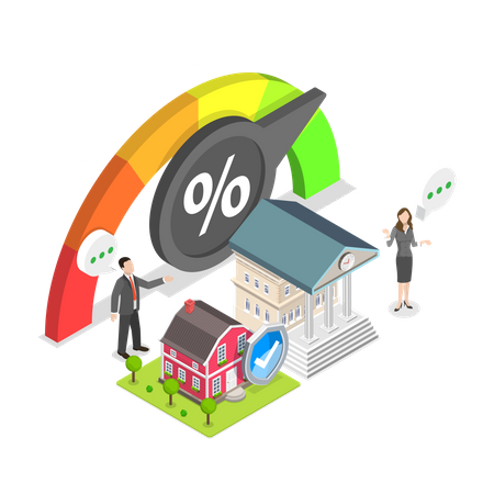 Federal Housing Administration Mortgage  Illustration