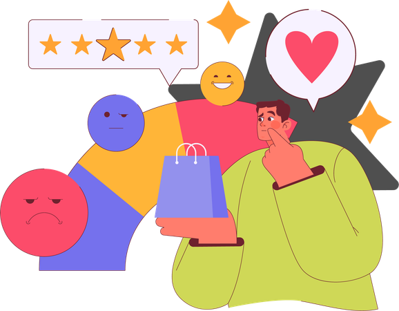 Feedback do cliente  Ilustração