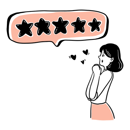 Feedback do cliente  Ilustração