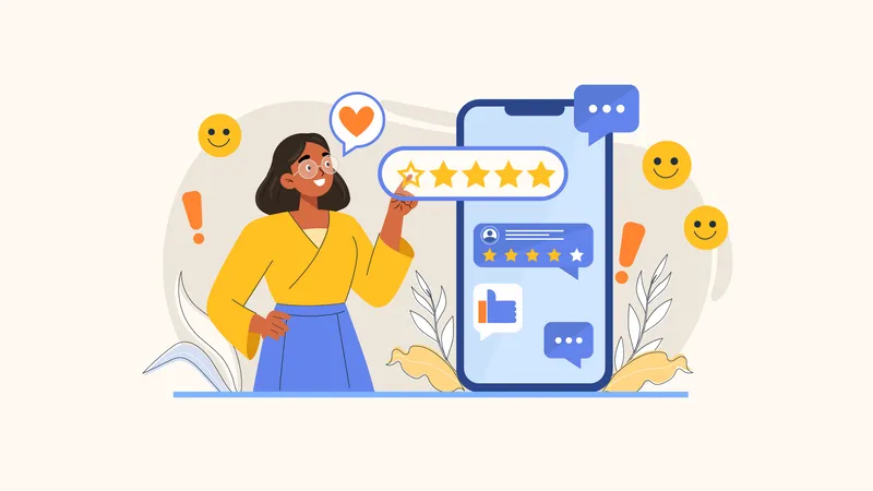 Feedback do cliente  Ilustração