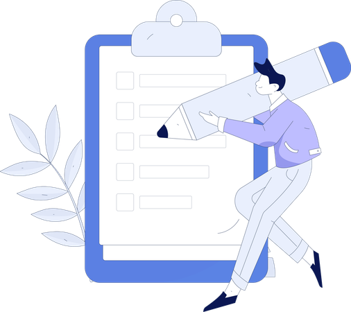 Feedback Form  Illustration