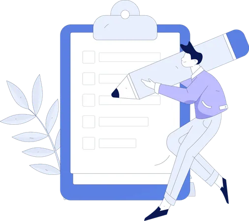 Feedback Form  Illustration