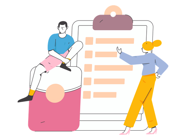 Feedback Form  Illustration