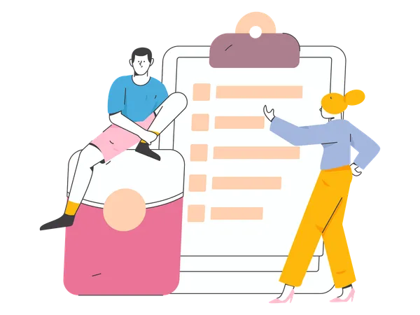 Feedback Form  Illustration