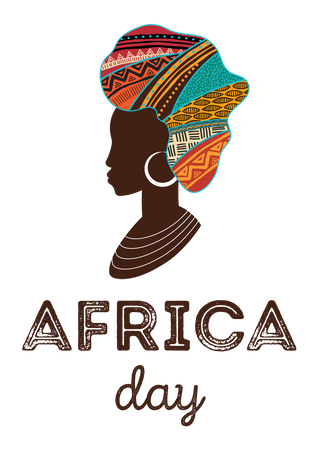 Feliz día de África  Ilustración