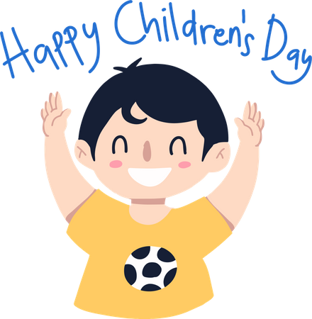 Feliz Día del Niño  Ilustración