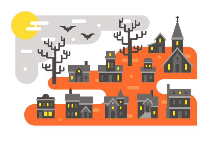 Feliz Halloween  Ilustración