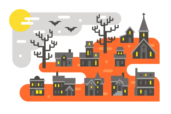 Feliz Halloween  Ilustración