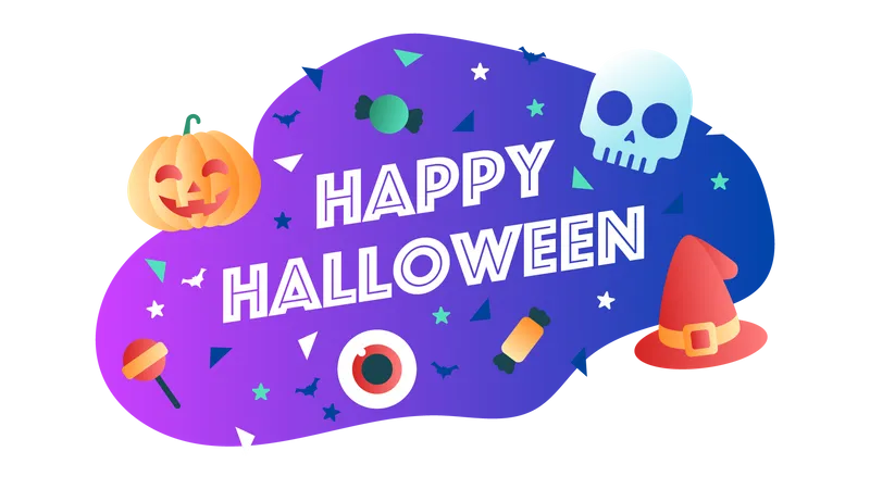 Feliz Halloween  Ilustración