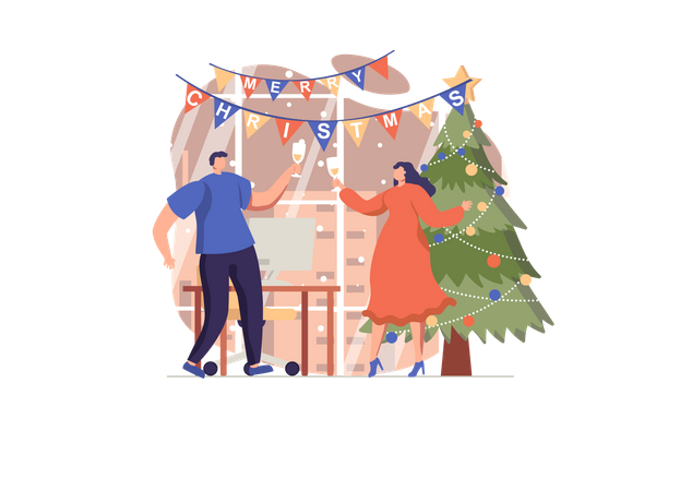 Feliz navidad  Ilustración