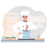 chef woman png
