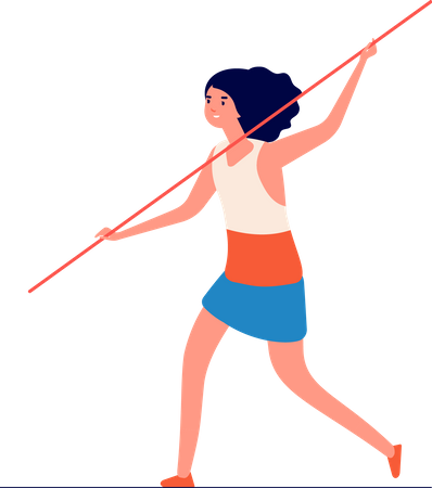 Female Circus actor  Illustration