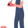 illustrations of sweeper clothes