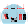 clothing accessories illustration