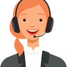 female customer service illustration