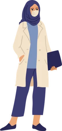 Female doctor  Illustration