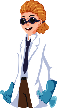 Female Doctor  Illustration