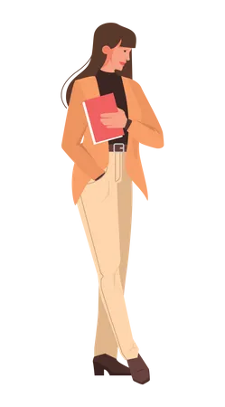 Female employee  Illustration