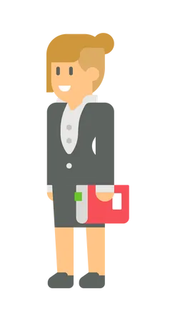 Female executive  Illustration