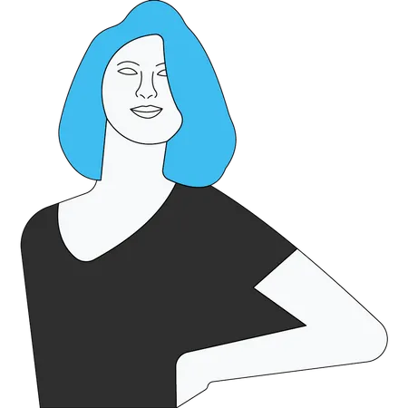 Female face Illustration