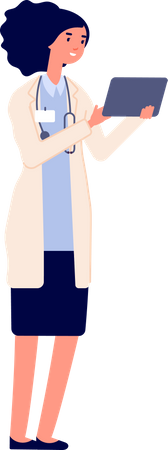 Female nurse  Illustration