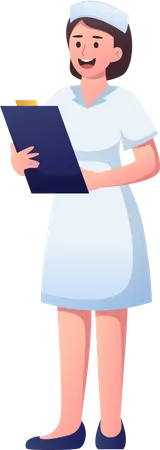 Female Nurse  イラスト