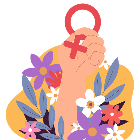 Female power  Illustration