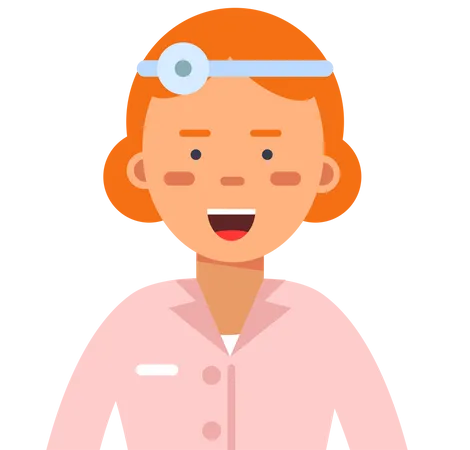 Female Surgeon  Illustration