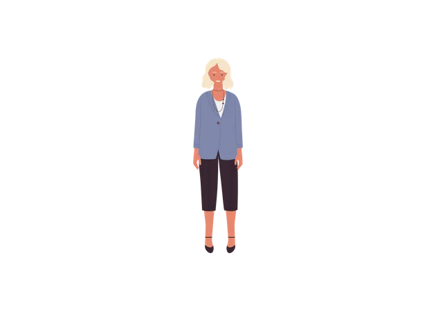 Female Teacher  Illustration