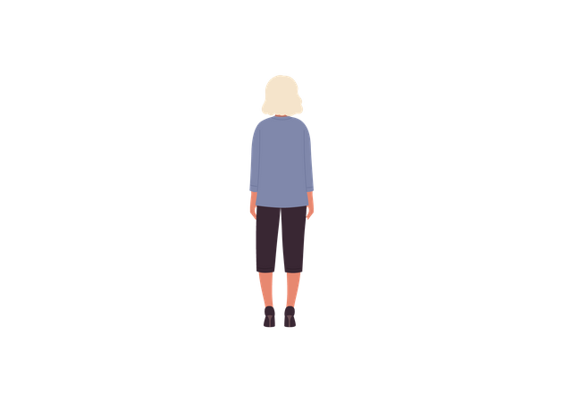 Female Teacher  Illustration