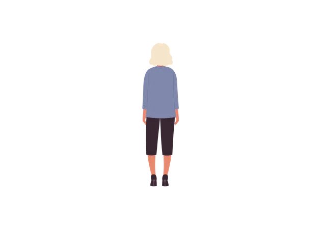 Female Teacher  Illustration