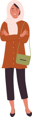 Fêmea árabe  Ilustração