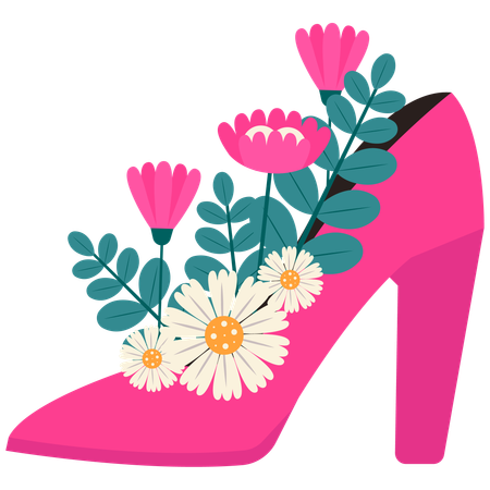 Feminine Steps  Illustration