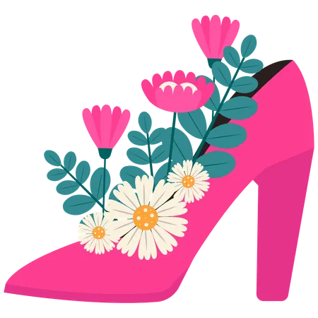 Feminine Steps  Illustration