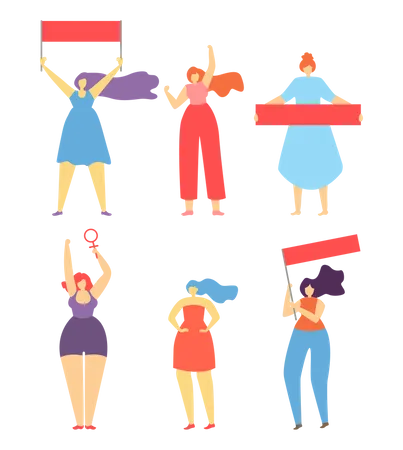 Feminismus  Illustration