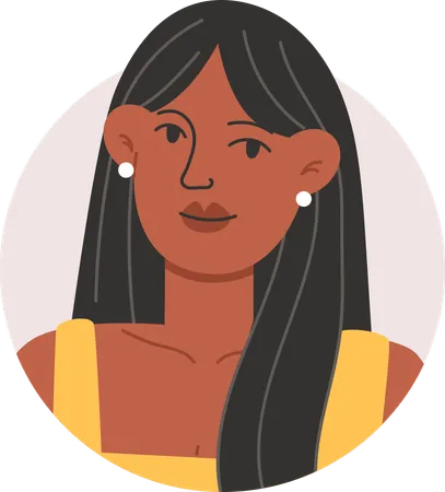 Avatar de femme  Illustration