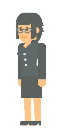 Femme d'affaires  Illustration