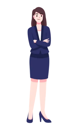 Femme d'affaires  Illustration