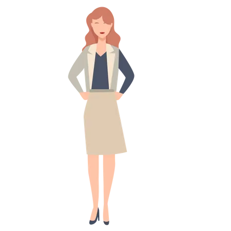 Femme d'affaires  Illustration