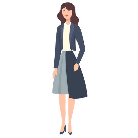 Femme d'affaires  Illustration