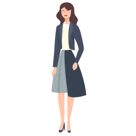 Femme d'affaires  Illustration