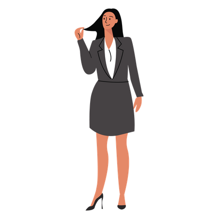 Femme d'affaires  Illustration