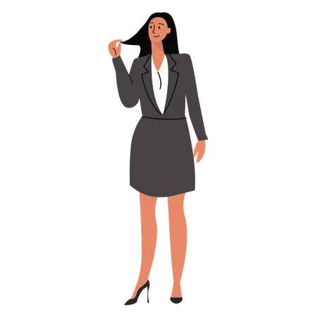 Femme d'affaires  Illustration