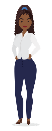 Femme d'affaires  Illustration